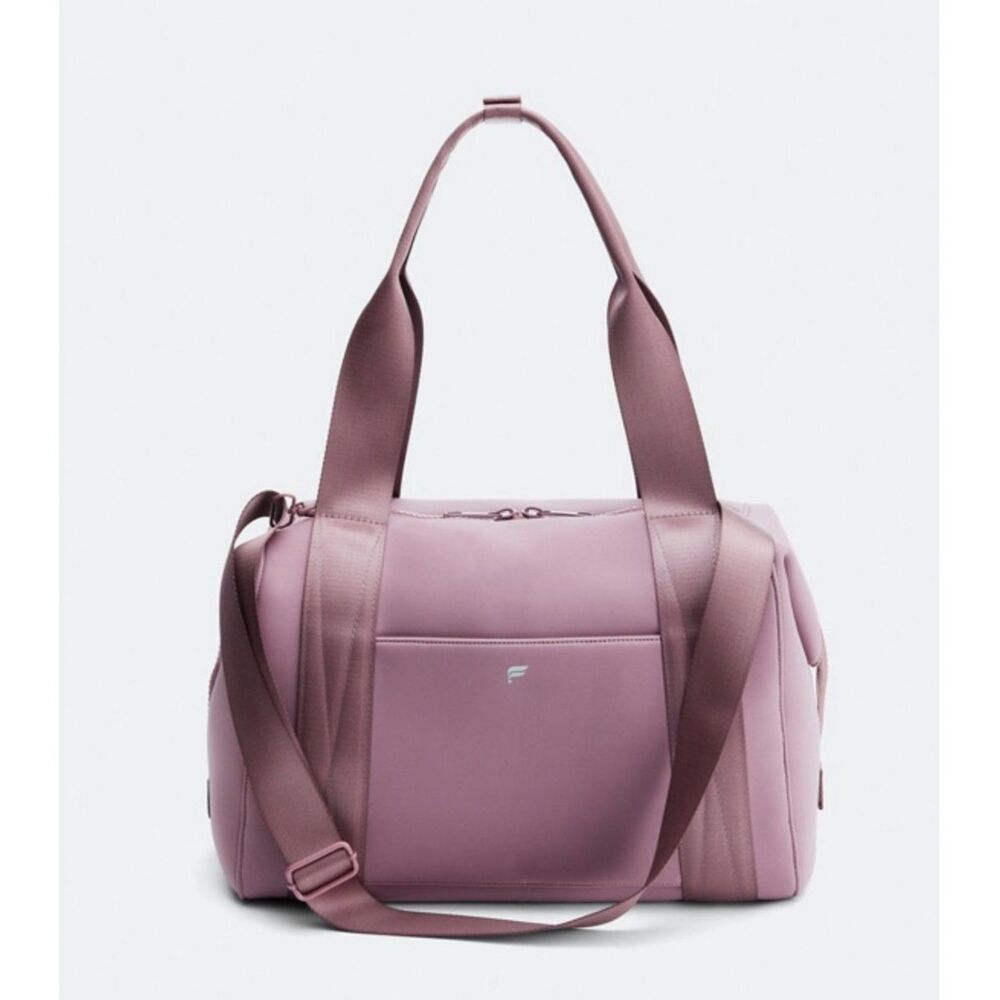 Fabletics Grip Duffle Bag in Pink Mauve (D3)